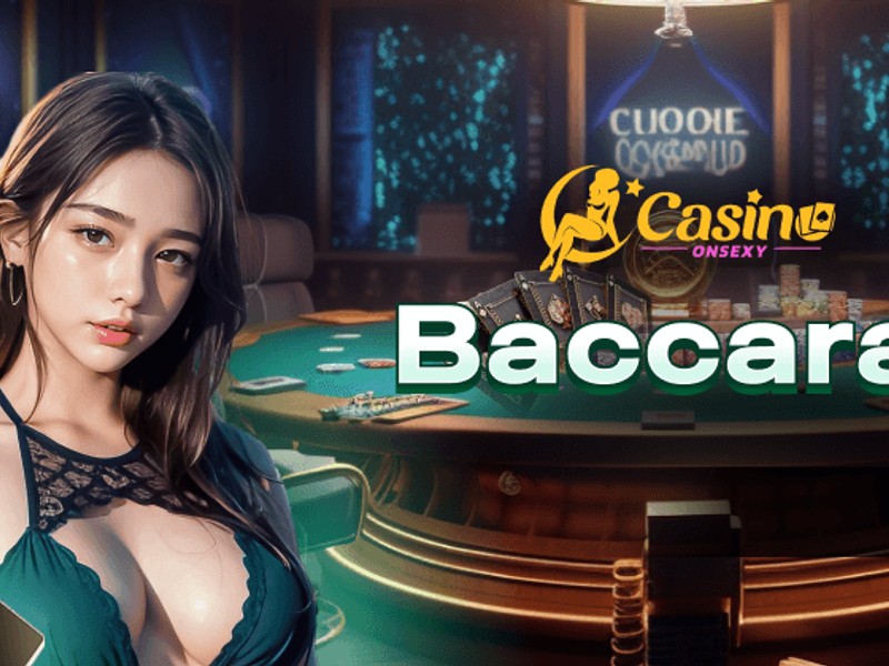 Bàn Baccarat với người chơi đang phân tích chiến lược tại 123b123b